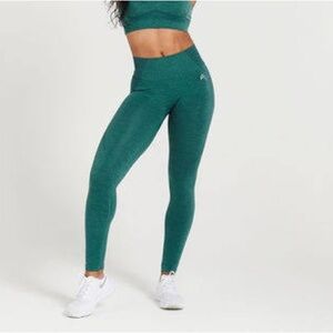 Oner Active Classic Seamless Leggings Mineral Green Marl Size Medium short